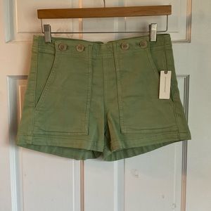 Anthropologie size 27 shorts color moss